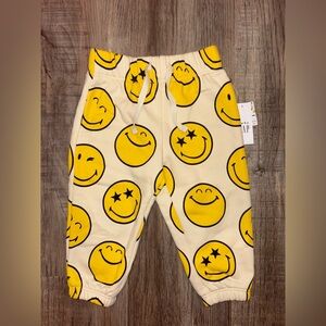 NEW W/Tags Baby Gap Smiley World Joggers